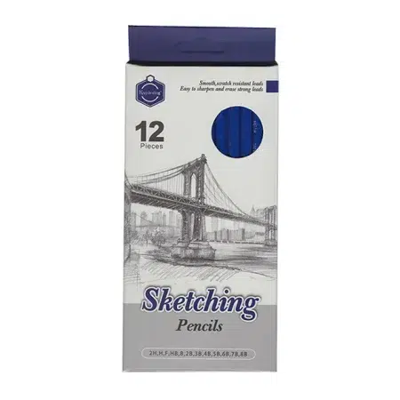 علبة اقلام  Sketching Pencils